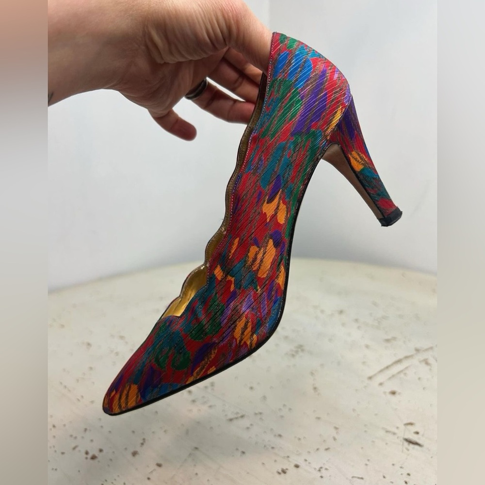 VNTG - BUTTTTT - BRAND NEW - 80s - JAE RENEE - Pumps - Picture 2 of 4
